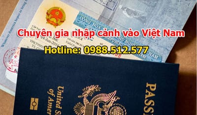 Lam cong van nhap canh Viet Nam cho chuyen gia tron goi
