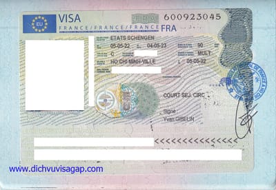 Dich vu lam visa Phap, xin visa di Phap gap