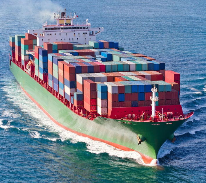 الشحن البحري