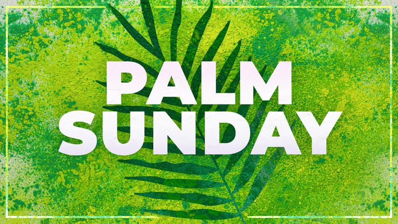 PALM (or Rebellion) SUNDAY