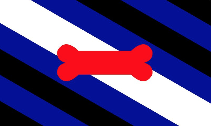 Puppy Pride Flag