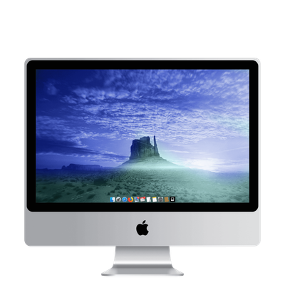 Apple iMac 24 "Core 2 duo from 2.93 GHz 1 TB HDD 4 Mac Os El capitan