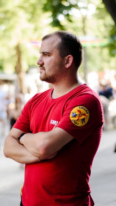 Alexandru Stanciu, voluntar ISU : "Ceea ce e important de menționat, este faptul că familia SMURD m-a primit cu brațele deschise ca pe un alt "fiu"