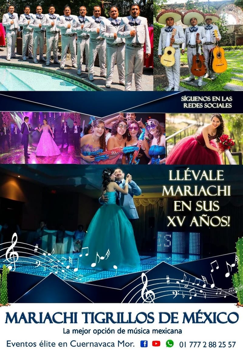 Mariachis para fiestas de 15 años