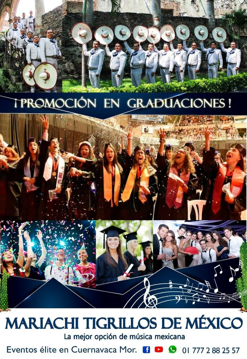 Graduaciones con mariachi en Morelos