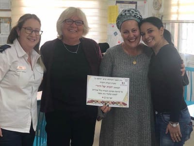 תרומת מערכת הגברה לבית הספר יהושע גן 28.2.20 image