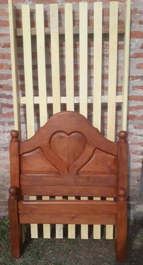 Cama Corazón de 1 Plaza