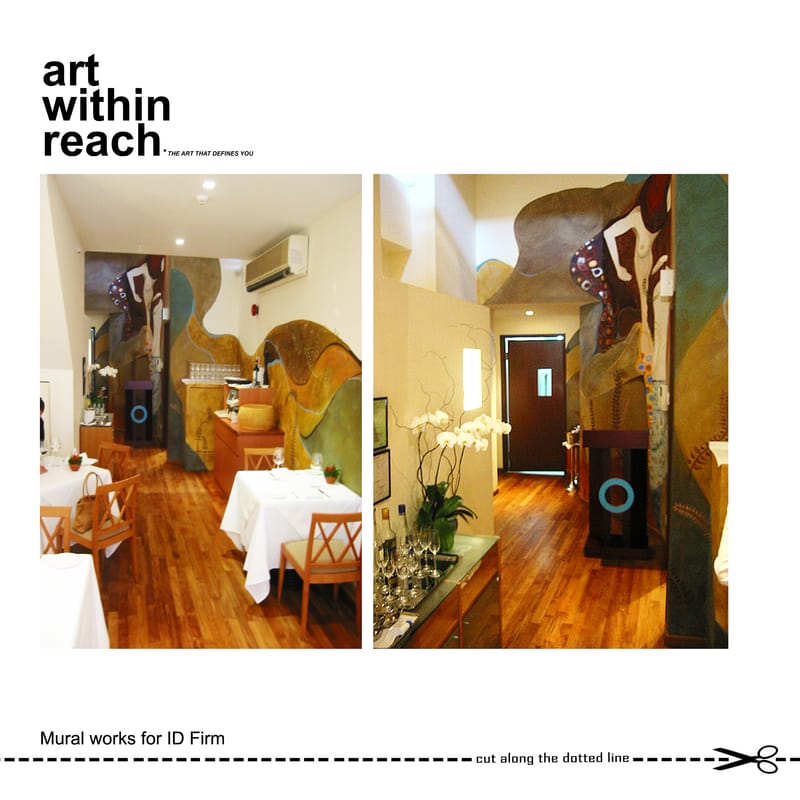Mural works by Art Within Reach