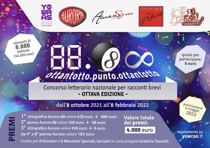 CONCORSO LETTERARIO NAZIONALE 88.88