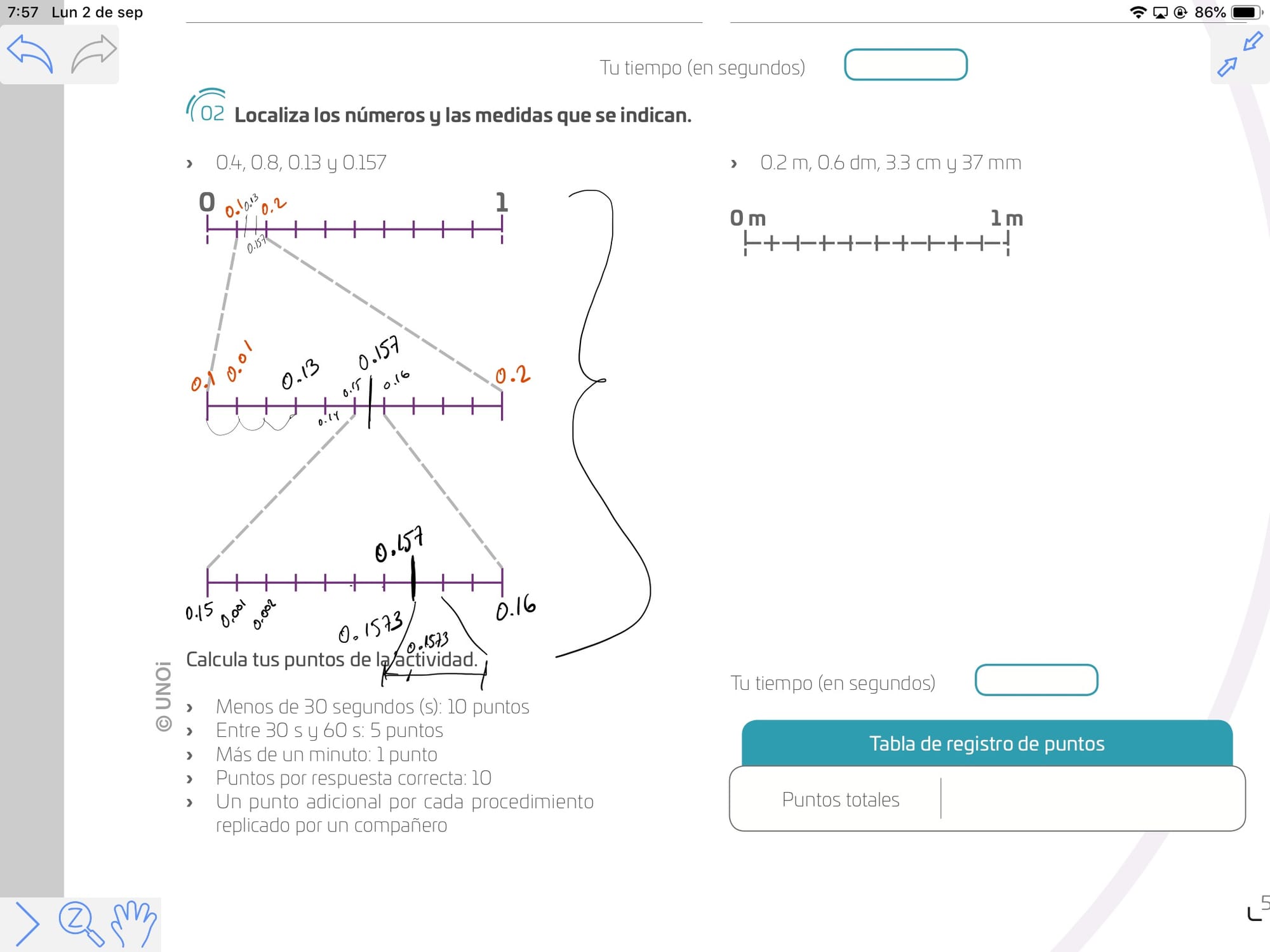 6. Terminar ejercicio 2 página  59