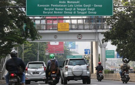 Diberlakukannya Sistem Ganjil Genap Jakarta Di Era New Normal