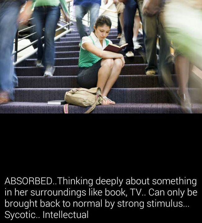absorbed