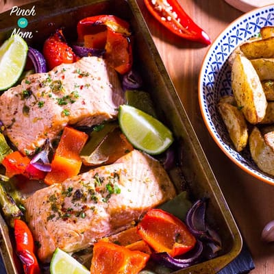 Chilli & Lime Baked Salmon