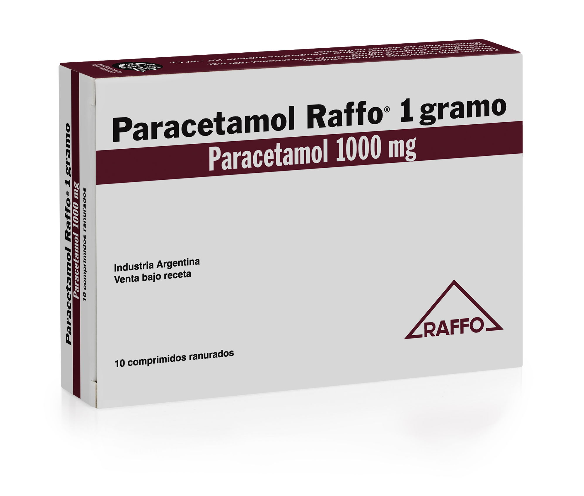 Paracetamol 1 Gramo - Raffo