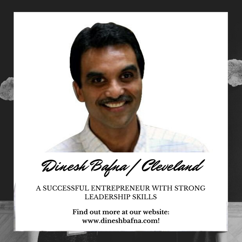 Dinesh Bafna from Cleveland - Mont Surface’s President