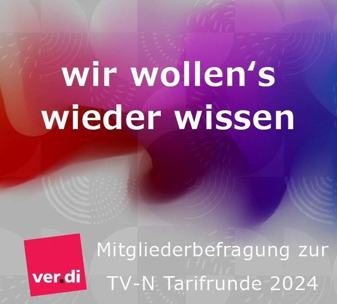 Mitgliederbefragung zur Tarifrunde TV-N 2024