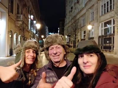 יומהולדת 70 לאבא בבודפשט