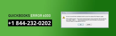 QuickBooks Error 6000