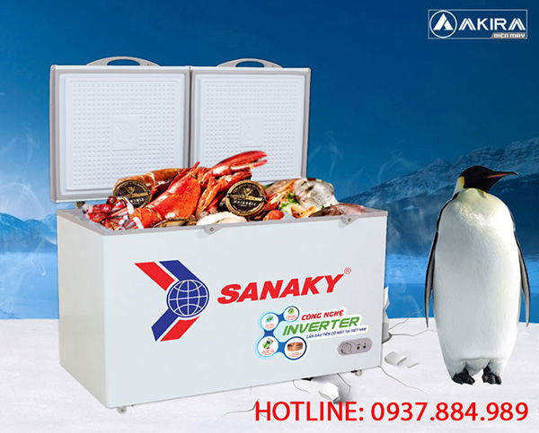[HOT] Tủ đông Sanaky Inverter tiết kiệm điện