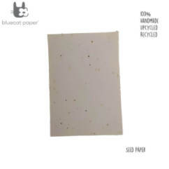 Seed Paper or Sustainable Paper – Handmade and Recyclable