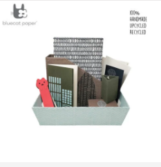 Bluecat Paper's Eco-Friendly Gift Hampers Featuring Deckle Edge Paper