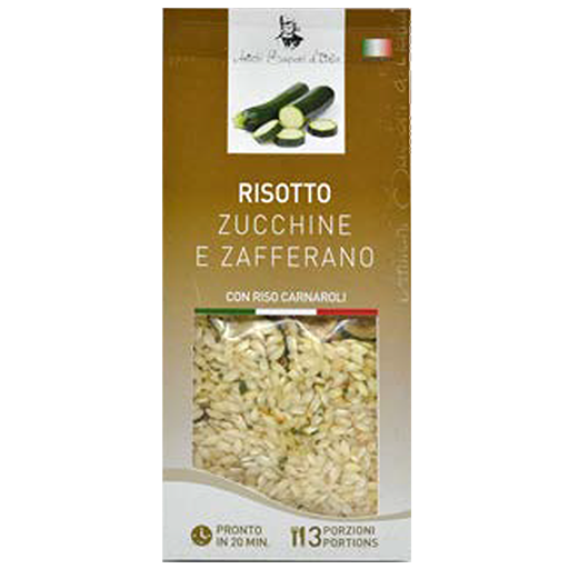 Risotto zucchine e zafferano