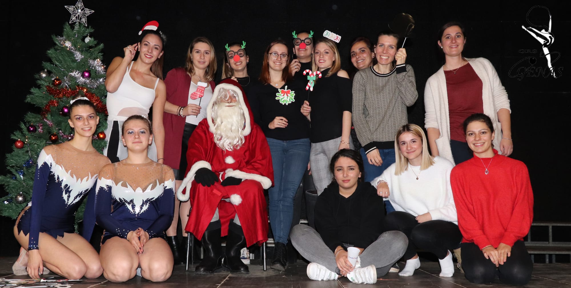 Nos monos lors du gala de nöel 2019