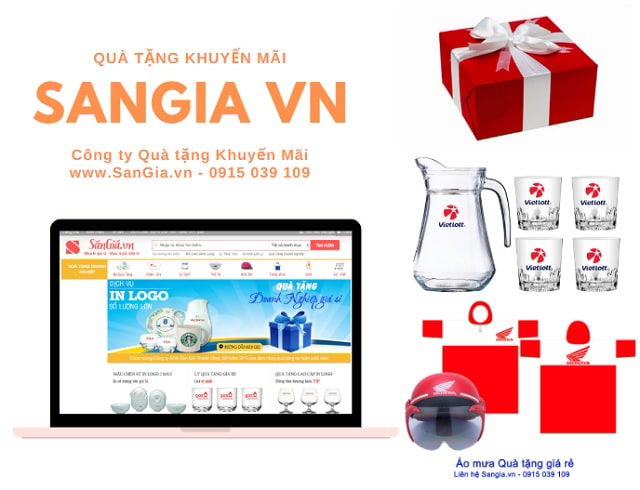 Khuyến mãi 20% Quà tặng quảng cáo tại SanGia VN