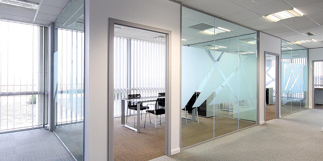 Glass partition & Panelling