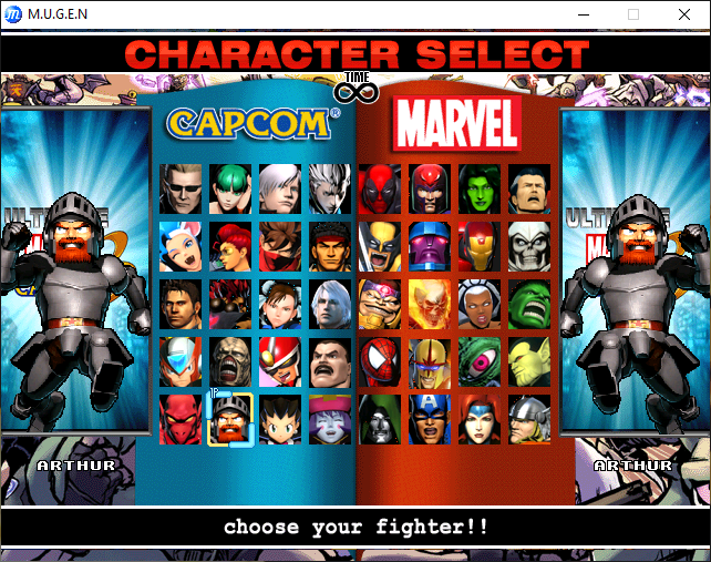 ULTIMATE MARVEL VS. CAPCOM 3 MUGEN