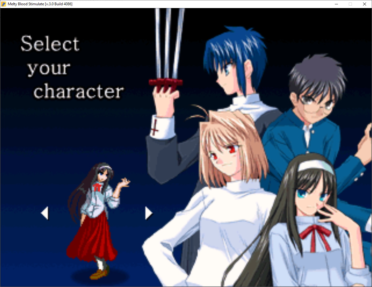 Melty Blood Stimulate [v.3.0 Build 4086]