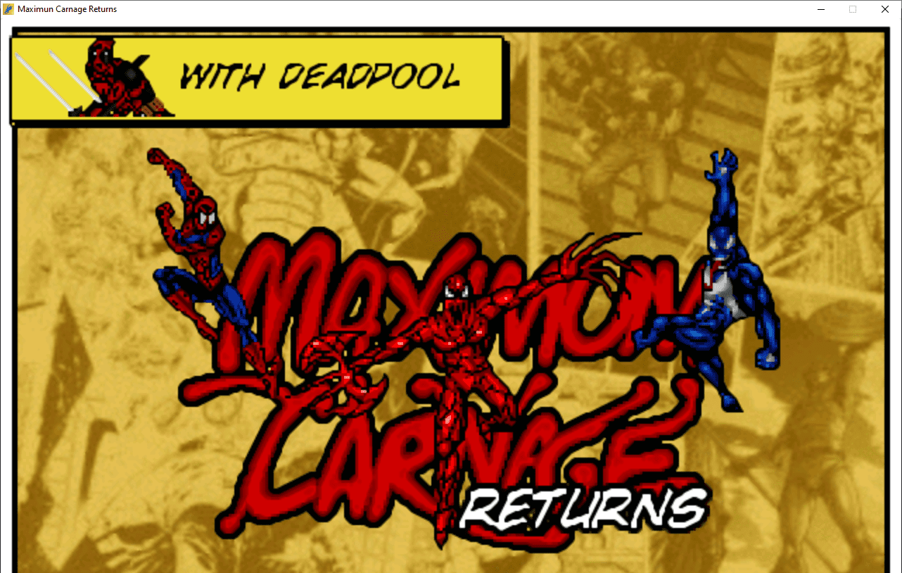 Maximum Carnage Returns V.1. 4 OpenBoR