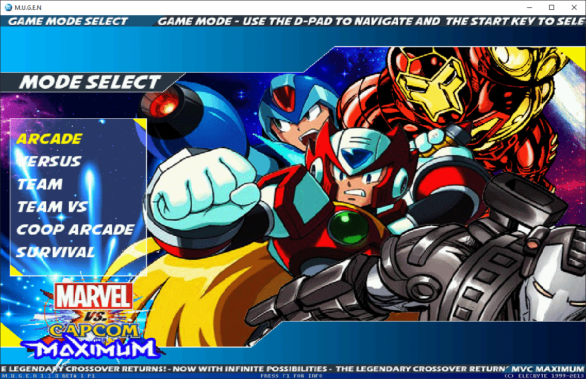 Marvel vs Capcom MAXIMUM | MUGEN GAMES