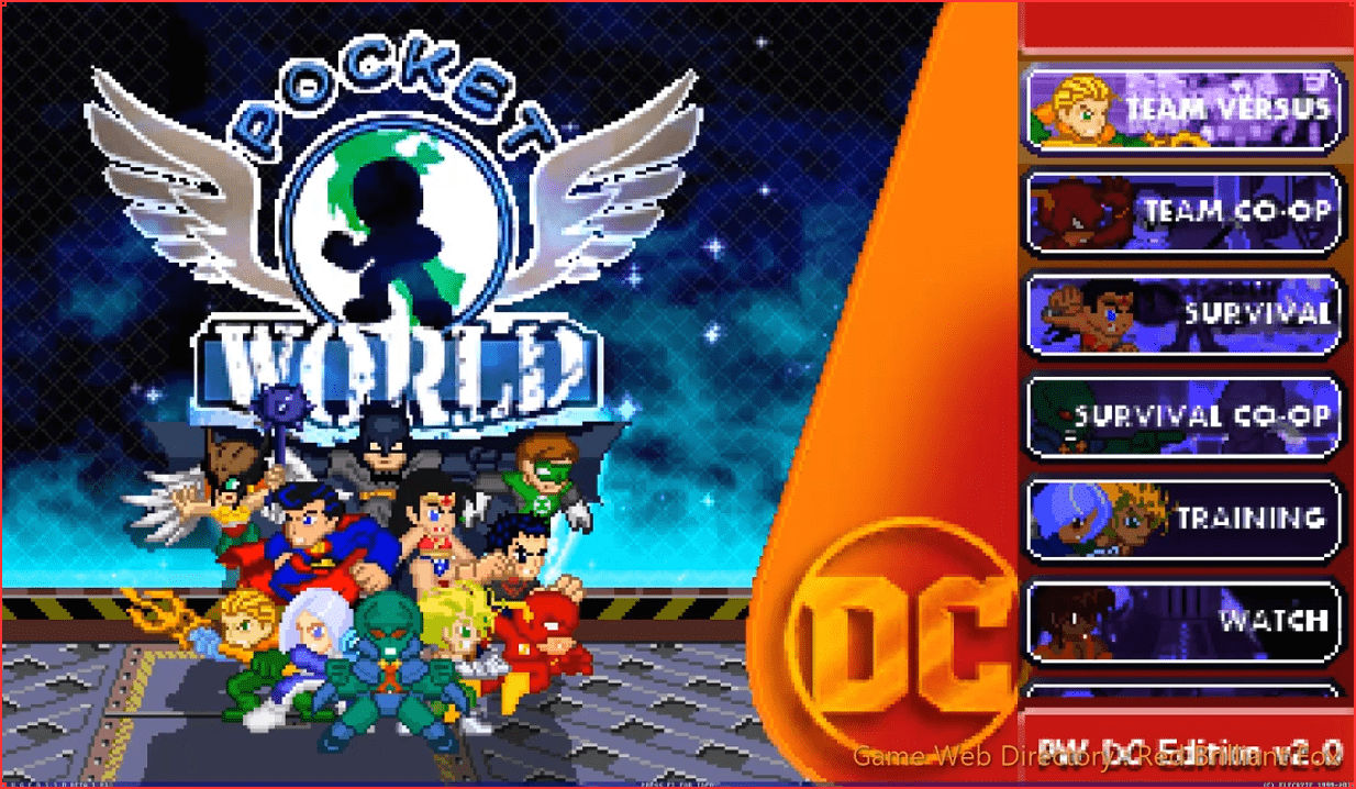 ScruffyDragon's Pocket World DC - MUGEN