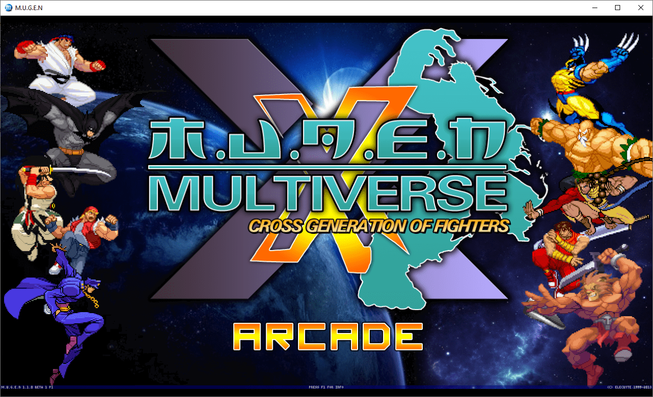 Mugen Multiverse by CrosMosWuan!!