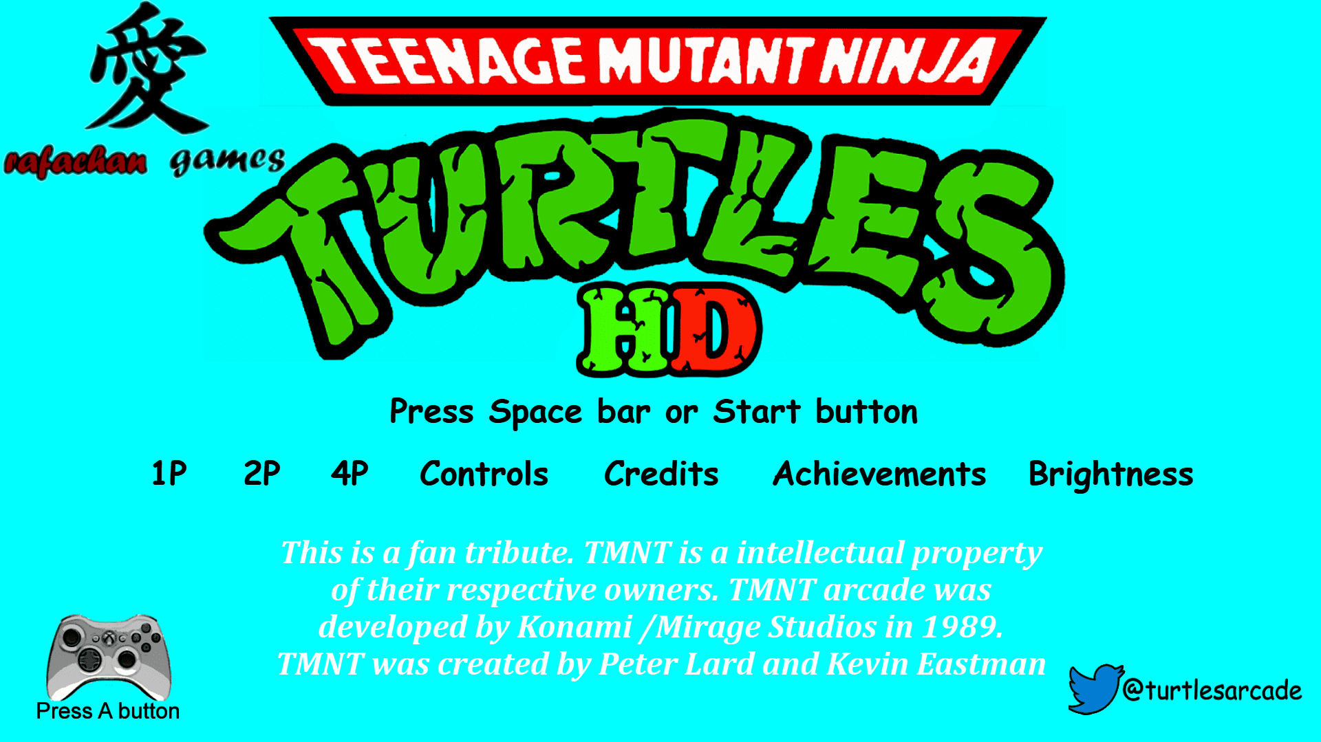 TMNT Arcade HD Remastered Fangame