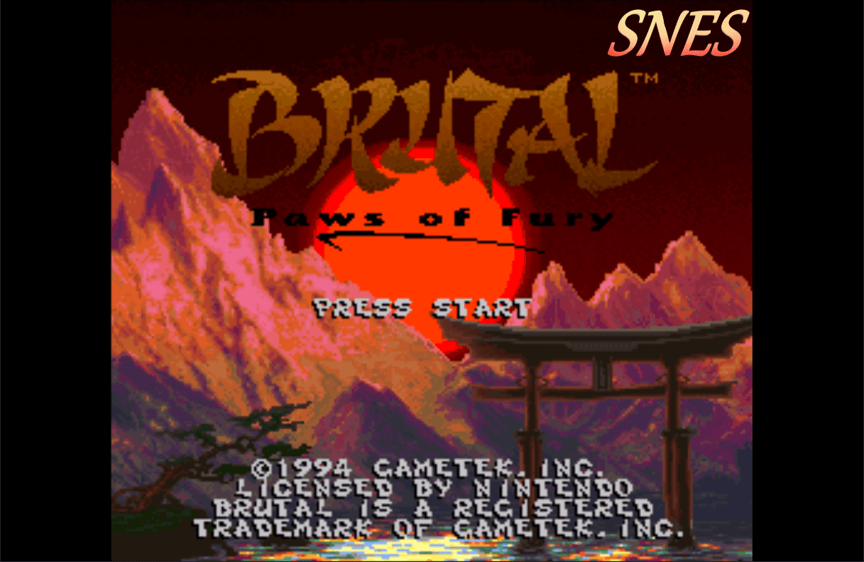 Brutal: Paws of Fury [SNES]