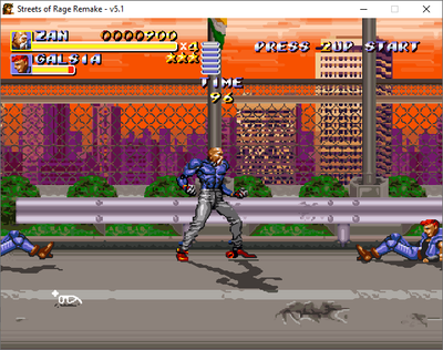 O Tipo Hidra Duro | Remake de Streets of Rage
