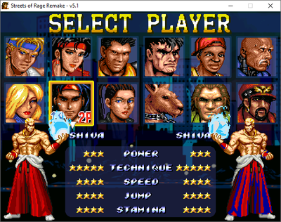 Geese Howard (Character Patch) | Streets of Rage Remake 5.1