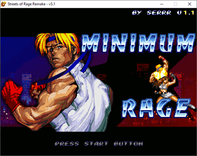SoRR: Minimum Rage v1.1