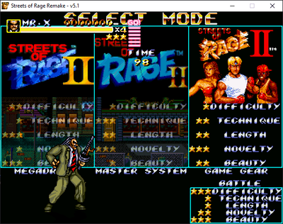 Streets of Rage 2: Collection for V5