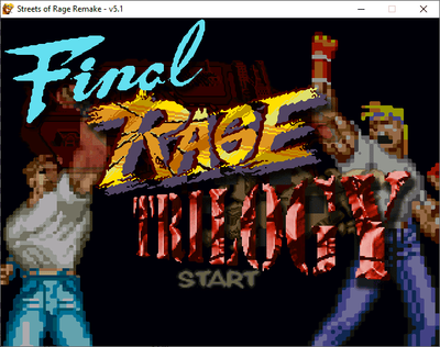 Трилогія Final Rage | Remake Streets of Rage