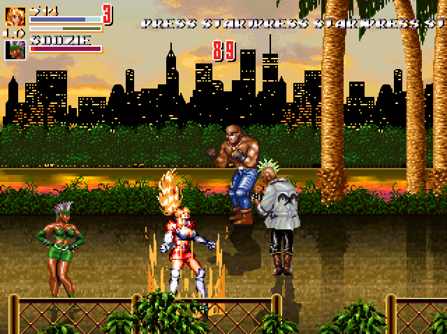 Streets of Rage Z Return of the Hero