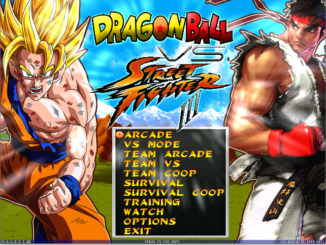 DragonBall Vs Street Fighter III