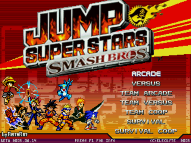 JUMP SuperStars SmashBros