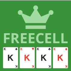 Freecell Solitaire estilo limpio en línea gratis