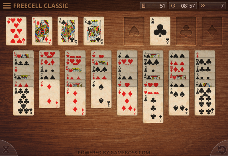 Freecell Classic Solitare de Gameboss