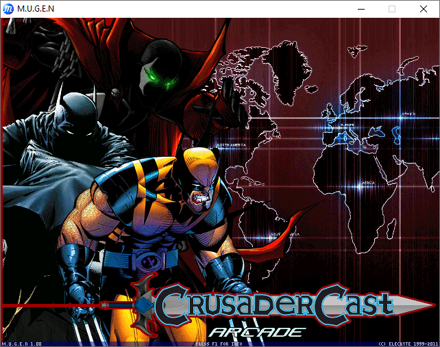 Crusader Elenco Marvel VS DC MUGEN V 5.0 NOVO
