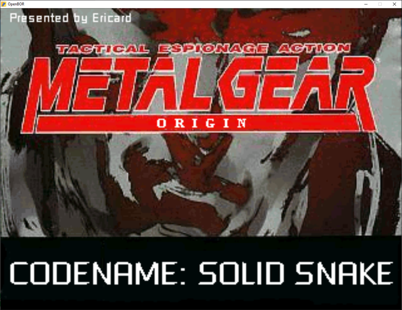Metal Gear Origin - Nombre en clave: Solid Snake [v.3.0 Build 3366]