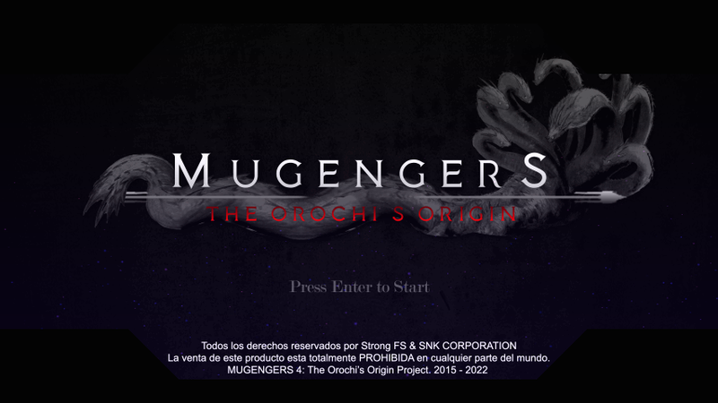 MUGENGERS 4 - The Orochi's Origin